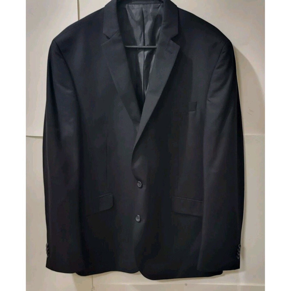 Kenneth Cole Reaction Sports Jacket/Blazer Navy‎ Blue Size44R